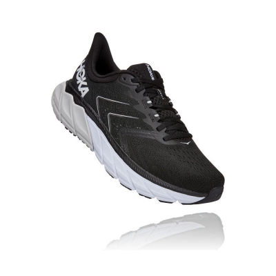 Men's Hoka Arahi 5 Running Shoes Black | ZA-39BXVRO