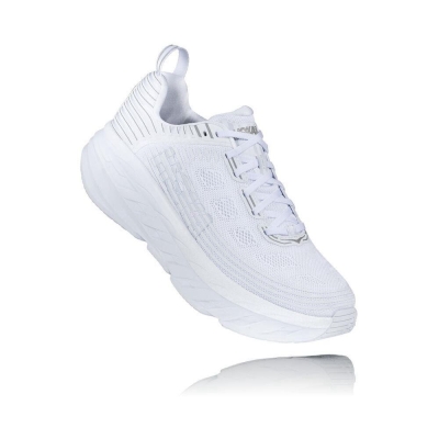 Men's Hoka Bondi 6 Sneakers White | ZA-15PADYO