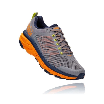 Men's Hoka Challenger ATR 5 Hiking Shoes Grey | ZA-47FXSPC