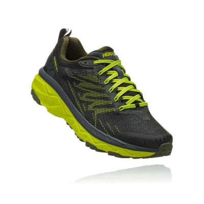 Men's Hoka Challenger ATR 5 Hiking Shoes Black | ZA-89LAMSQ