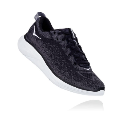 Men's Hoka Hupana Flow Running Shoes Black / Grey | ZA-68BYRDK