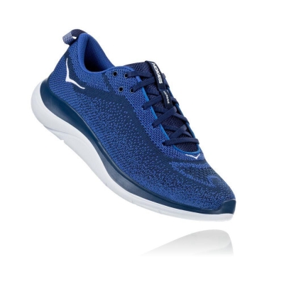 Men's Hoka Hupana Flow Sneakers Blue | ZA-40CPUXH