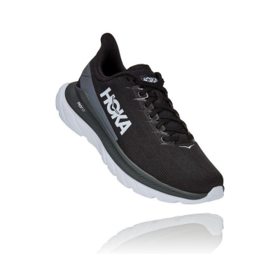 Men's Hoka Mach 4 Sneakers Black | ZA-92BZPCS