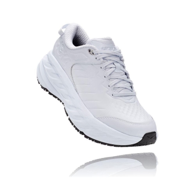 Women's Hoka Bondi SR Road Running Shoes White | ZA-31EOPVQ
