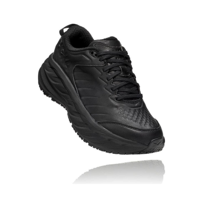 Women's Hoka Bondi SR Walking Shoes Black | ZA-10WEXLR