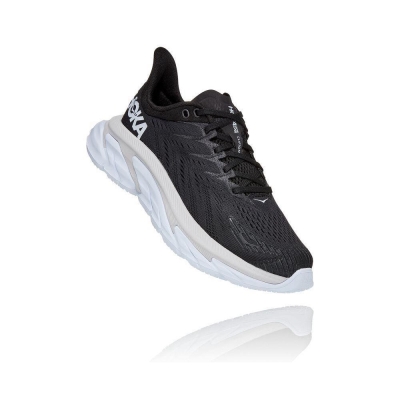 Women's Hoka Clifton Edge Road Running Shoes Black | ZA-85EDVGP