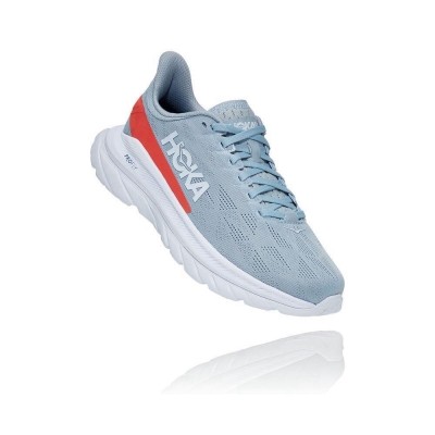 Women's Hoka Mach 4 Sneakers Blue | ZA-80OZSMF