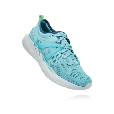 Women's Hoka Tivra Road Running Shoes Blue | ZA-49JLMTU