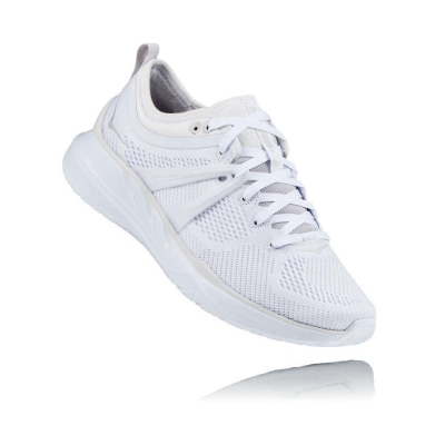 Women's Hoka Tivra Road Running Shoes White | ZA-93CMAYG