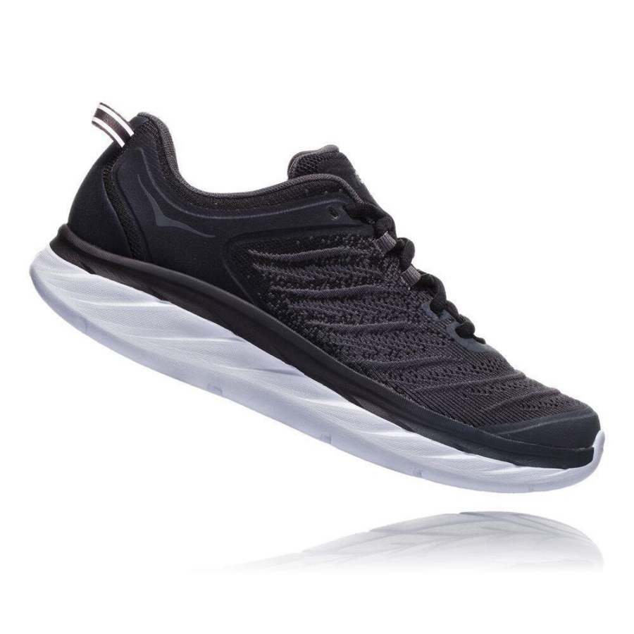 Men's Hoka Akasa Road Running Shoes Black / Grey | ZA-59HRVFN