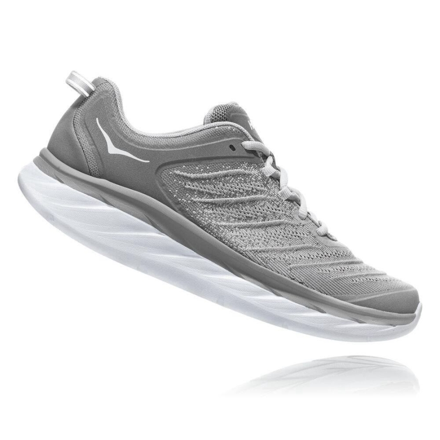 Men's Hoka Akasa Road Running Shoes Grey | ZA-21XIUAP