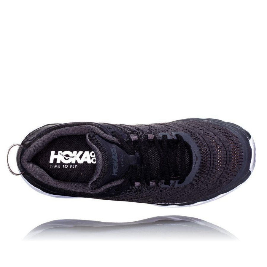 Men's Hoka Akasa Training Shoes Black / Grey | ZA-53ZKJIP