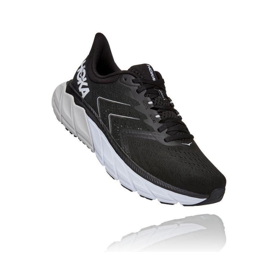 Men\'s Hoka Arahi 5 Running Shoes Black | ZA-80SZUCD