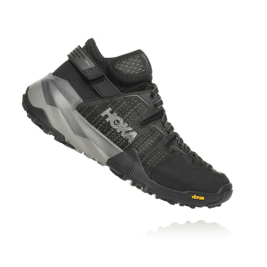 Men's Hoka Arkali Sneakers Black | ZA-51HXENA