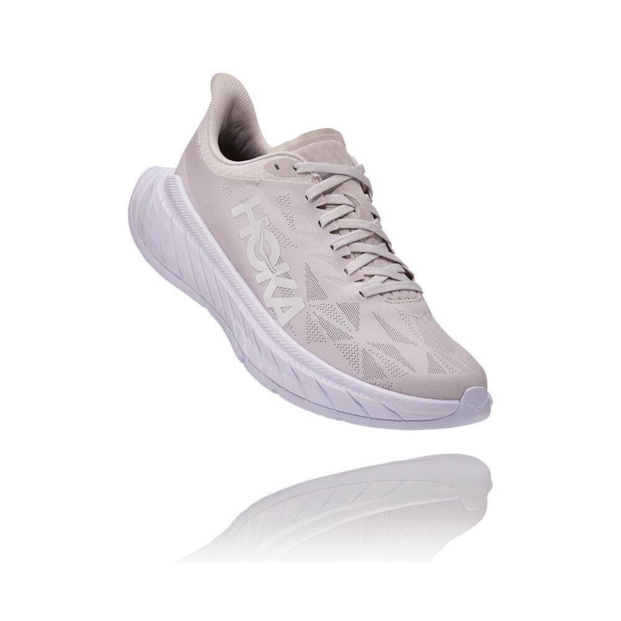 Men\'s Hoka Carbon X 2 Road Running Shoes Grey | ZA-27FLWPE