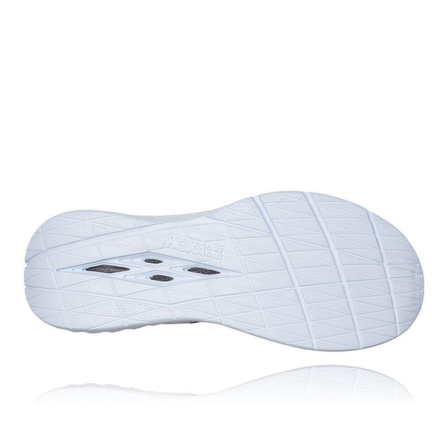 Men's Hoka Carbon X-SPE Sneakers White / Blue / Gold | ZA-17ILWOY