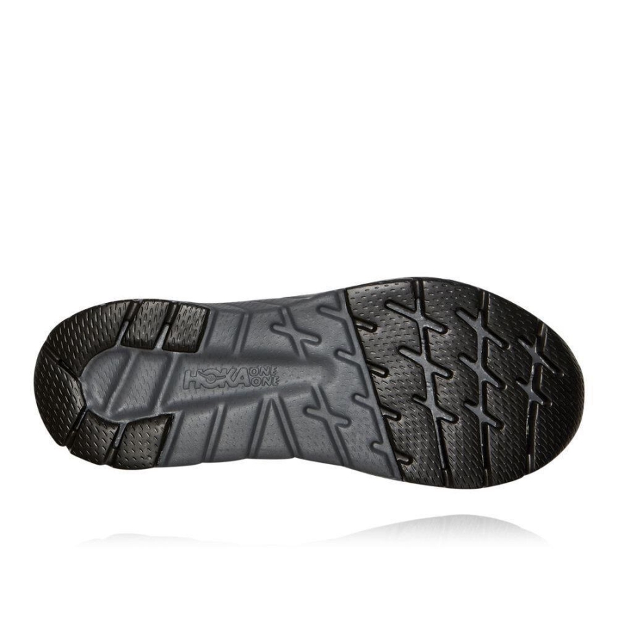 Men's Hoka Cavu 3 Road Running Shoes Black / Dark Grey | ZA-21QTHVJ