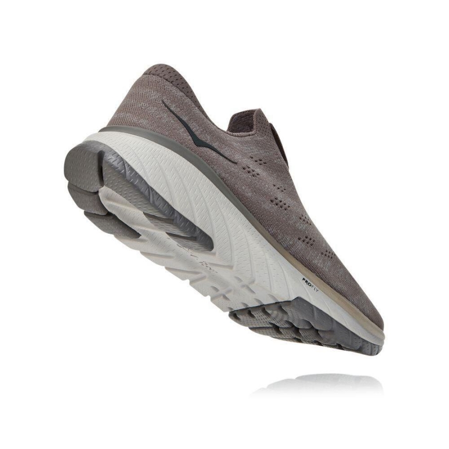 Men's Hoka Cavu 3 Road Running Shoes Grey | ZA-37AVYCW