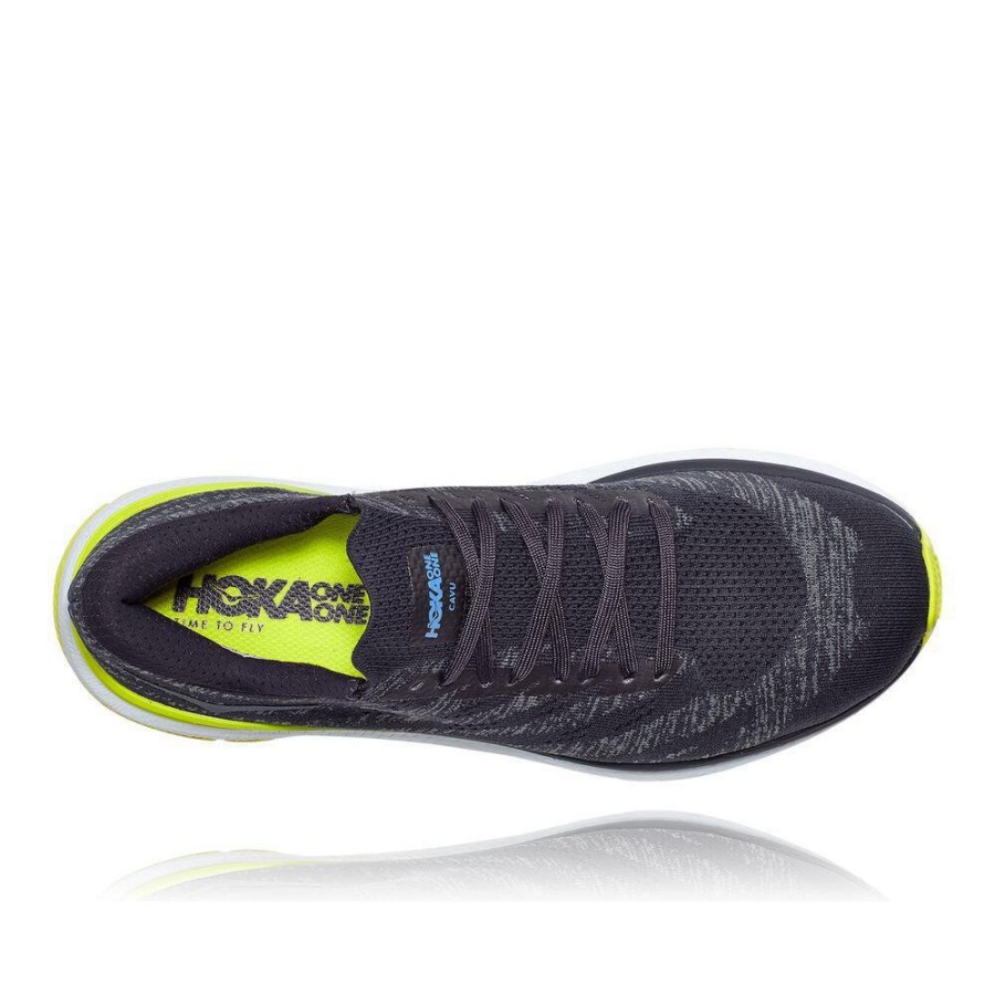 Men's Hoka Cavu 3 Road Running Shoes Navy | ZA-25PBUDJ