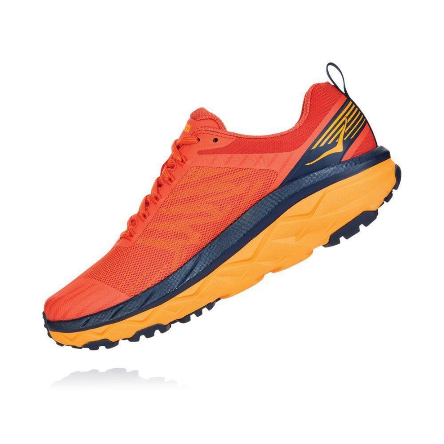 Men's Hoka Challenger ATR 5 Hiking Shoes Red | ZA-84BEJXZ