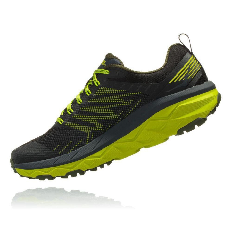 Men's Hoka Challenger ATR 5 Hiking Shoes Black | ZA-89LAMSQ