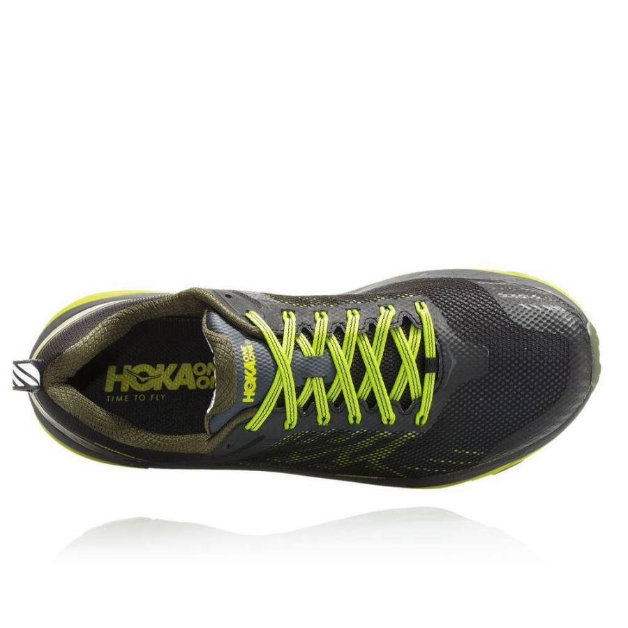 Men's Hoka Challenger ATR 5 Hiking Shoes Black | ZA-89LAMSQ