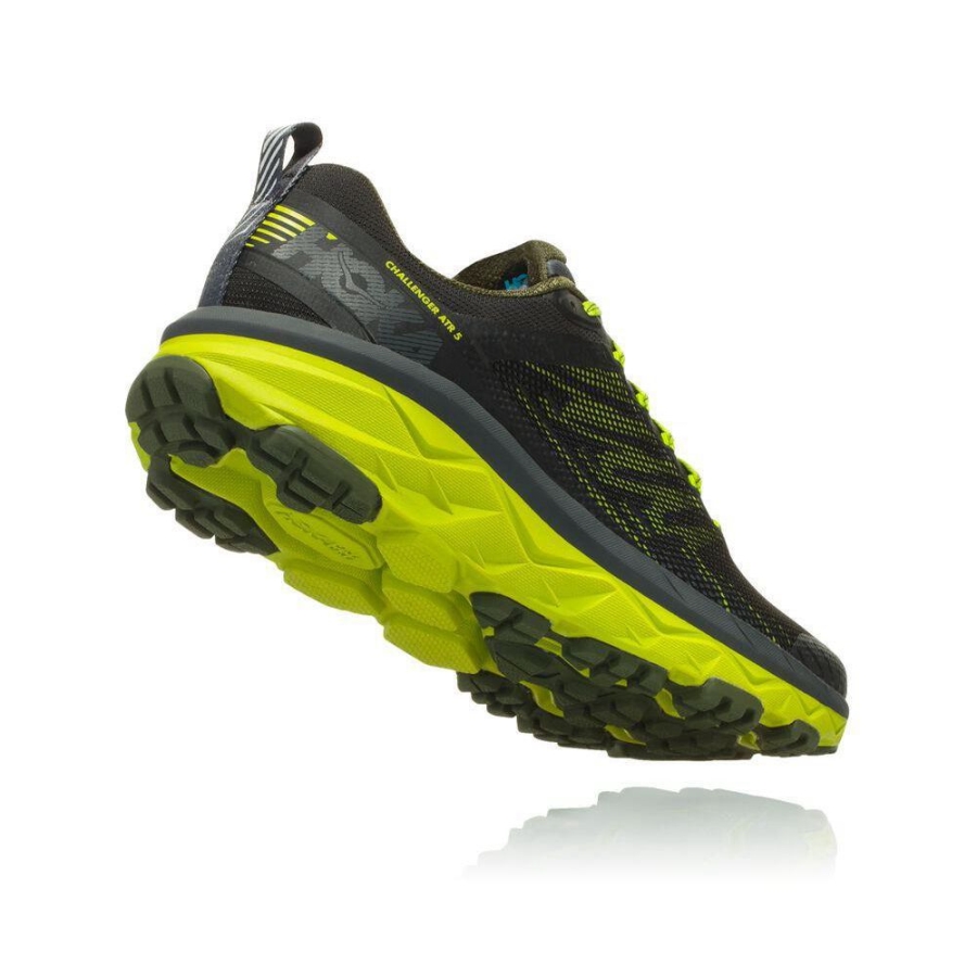 Men's Hoka Challenger ATR 5 Sneakers Black | ZA-96ODXQF