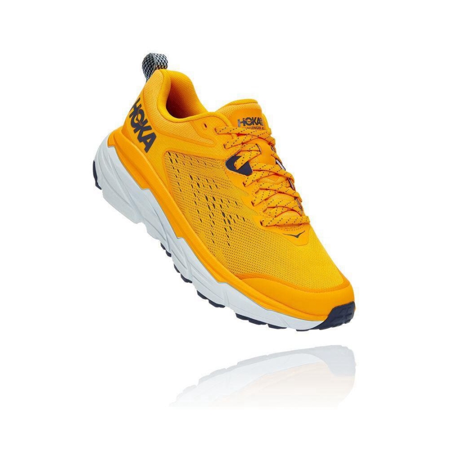 Men\'s Hoka Challenger ATR 6 Trail Running Shoes Yellow | ZA-39XAVCL