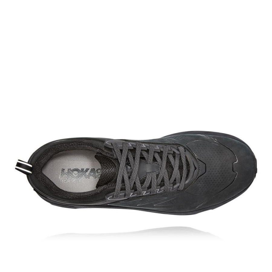Men's Hoka Challenger Low GORE-TEX Running Shoes Black | ZA-37AOMFN
