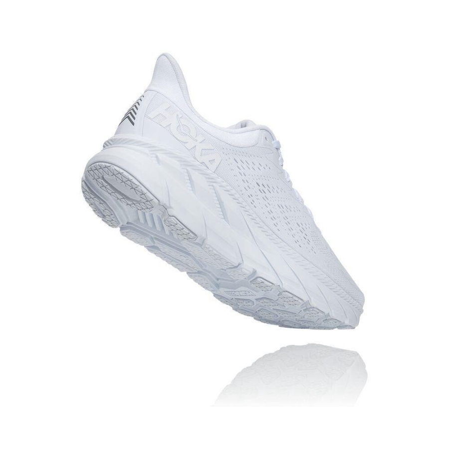 Men's Hoka Clifton 7 Sneakers White | ZA-93FTOXV