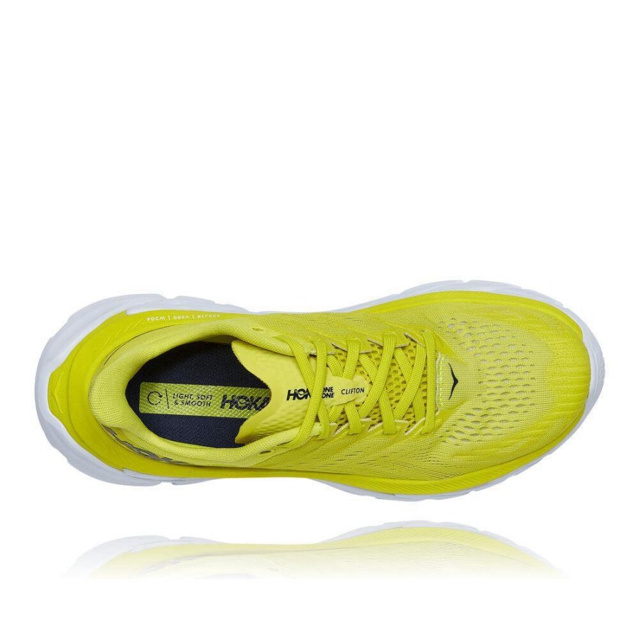 Men's Hoka Clifton Edge Road Running Shoes Yellow | ZA-42EUWAO