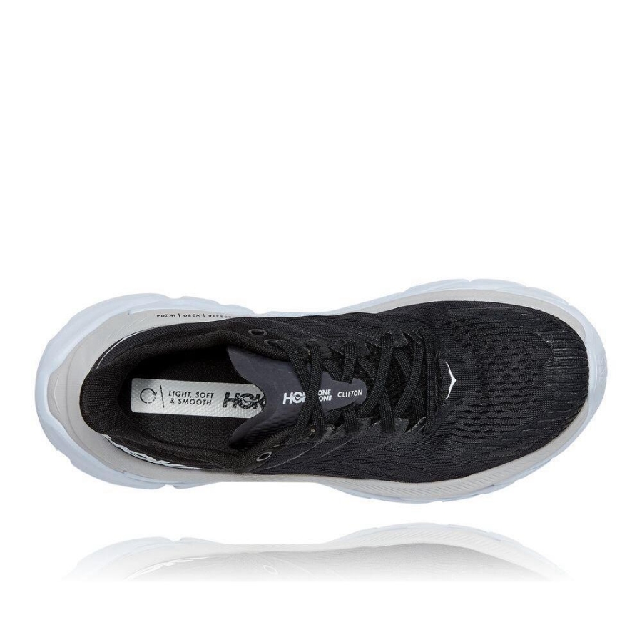 Men's Hoka Clifton Edge Road Running Shoes Black | ZA-79CSHTR