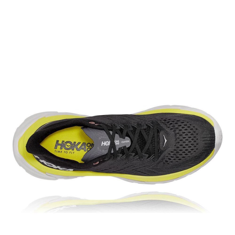 Men's Hoka Clifton Edge Sneakers Grey / Black | ZA-40CKWNQ