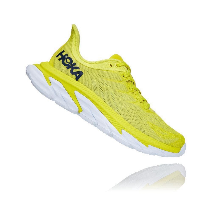 Men's Hoka Clifton Edge Sneakers Yellow | ZA-12UVNZE