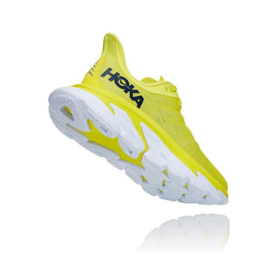 Men's Hoka Clifton Edge Sneakers Yellow | ZA-12UVNZE