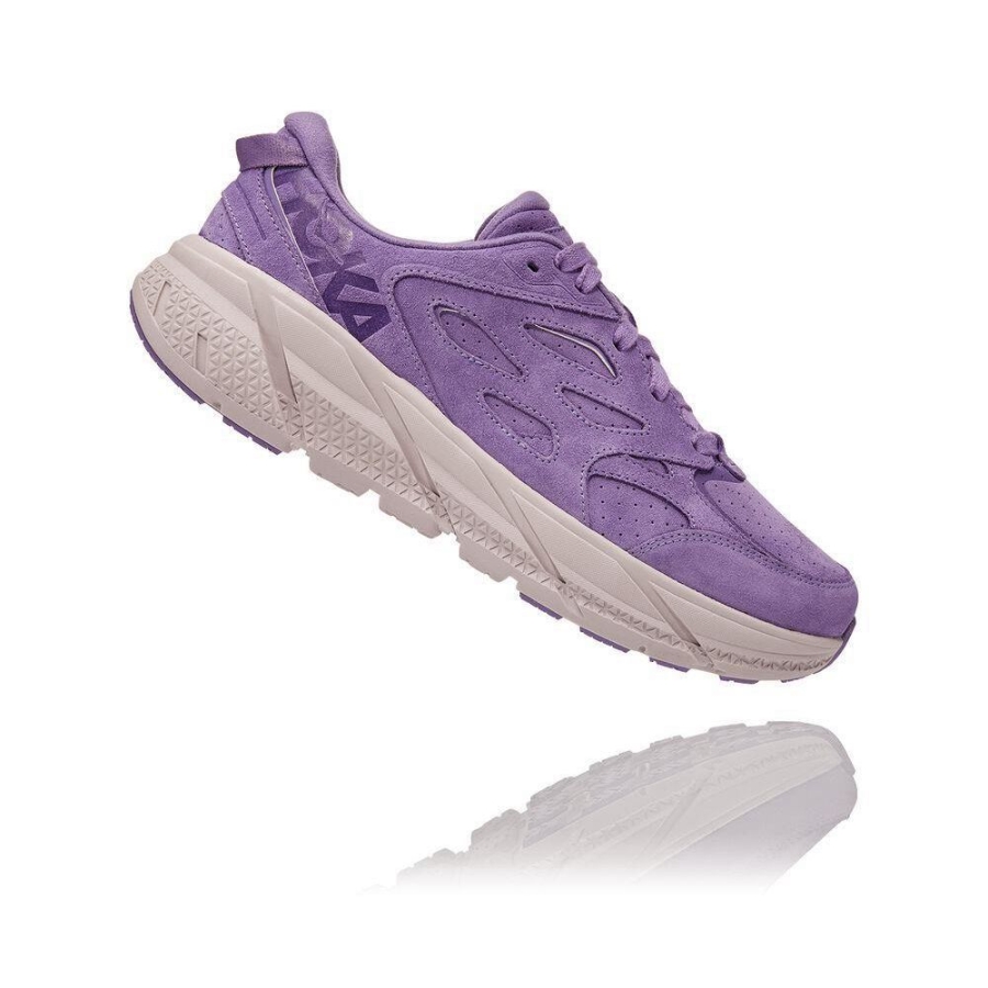 Men's Hoka Clifton L Sneakers Purple | ZA-70VMKXP