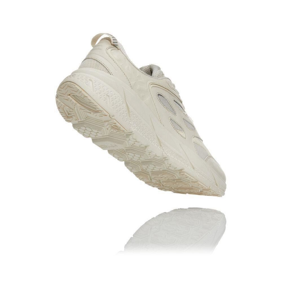 Men's Hoka Clifton L Sneakers White | ZA-68PKQRD