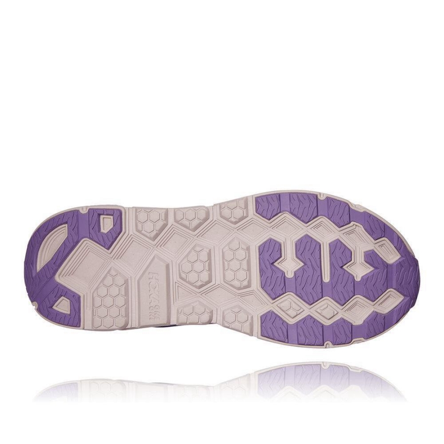 Men's Hoka Clifton L Walking Shoes Purple | ZA-49UBTNH