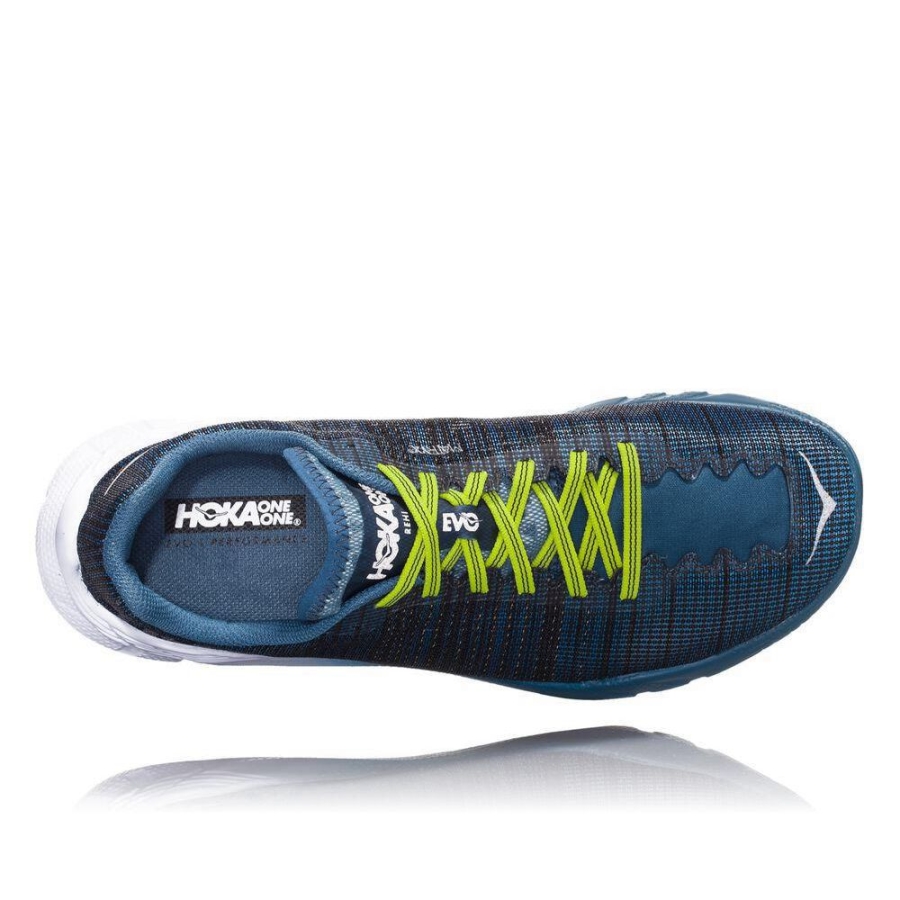 Men's Hoka EVO Rehi Road Running Shoes Blue | ZA-42KLFBC