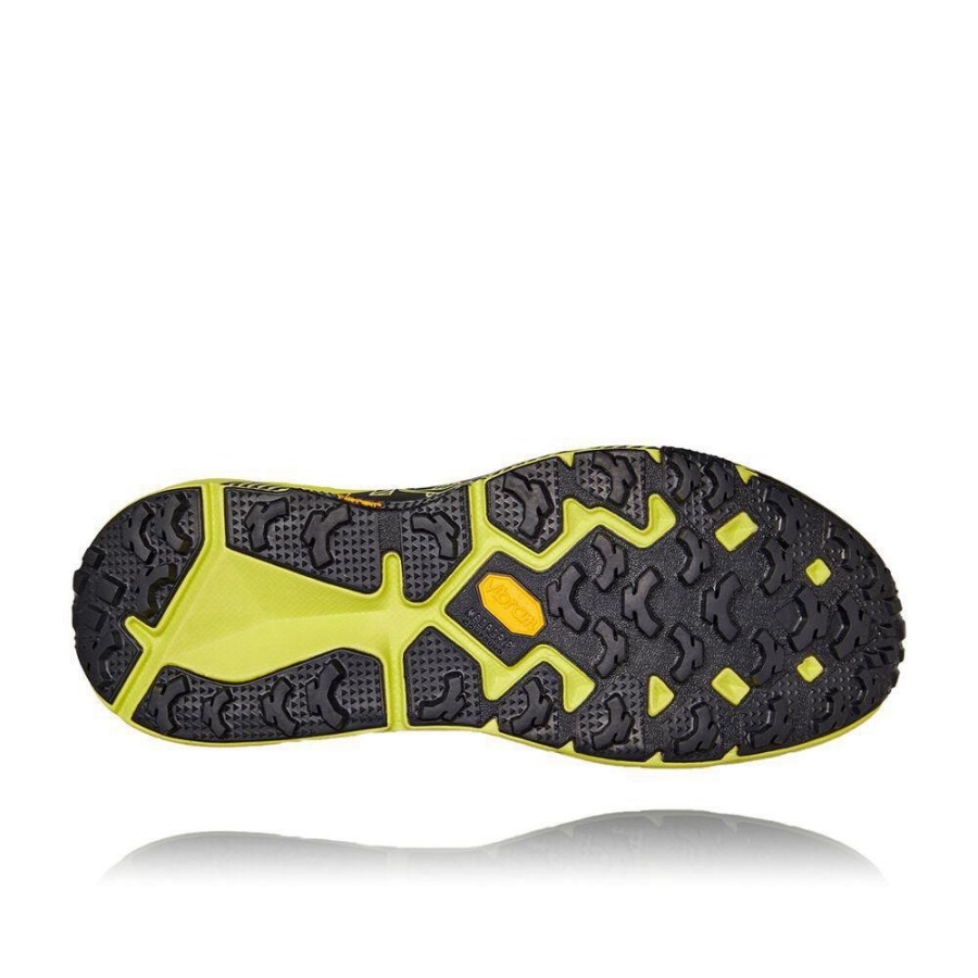 Men's Hoka EVO Speedgoat Hiking Shoes Yellow / Black | ZA-86TSNWC