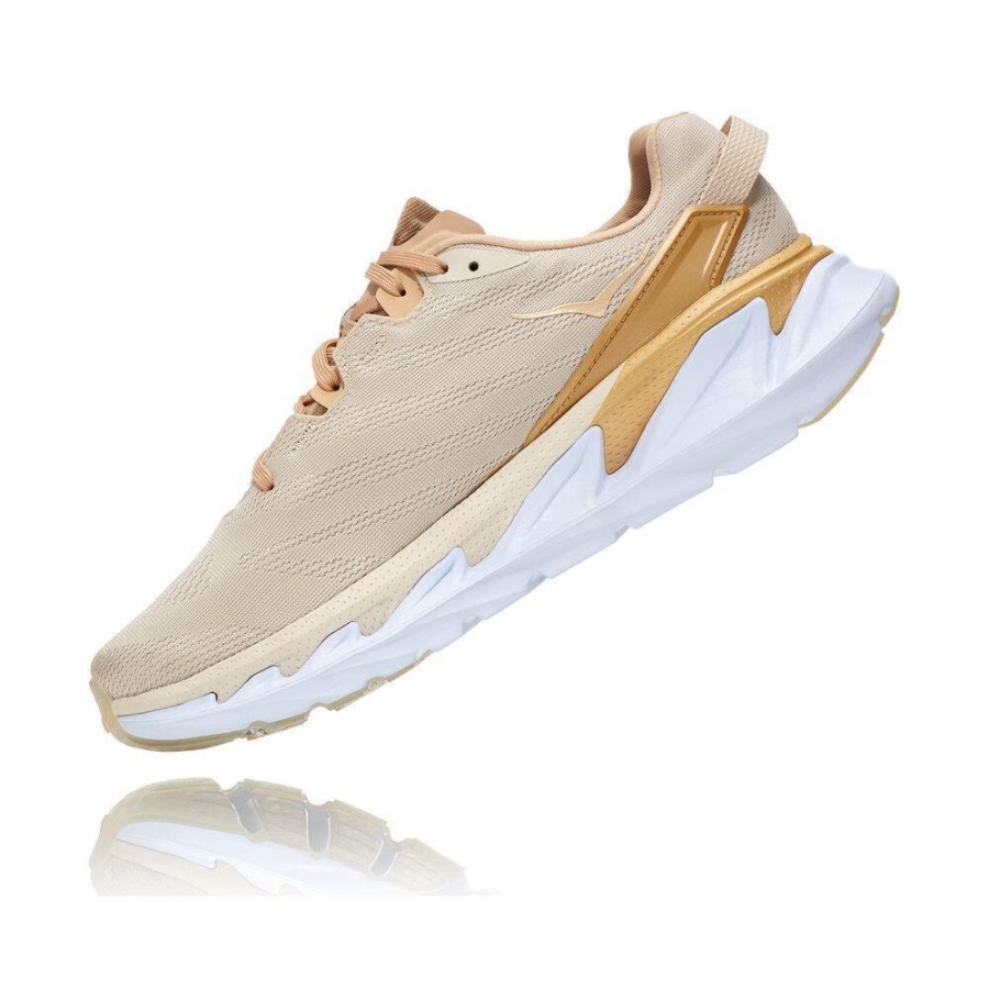 Men's Hoka Elevon 2 Road Running Shoes Beige | ZA-21JHMIR