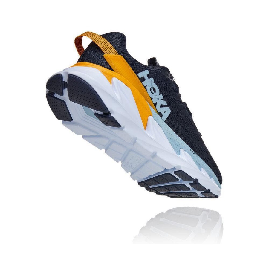 Men's Hoka Elevon 2 Road Running Shoes Navy / Gold | ZA-26NFEWG