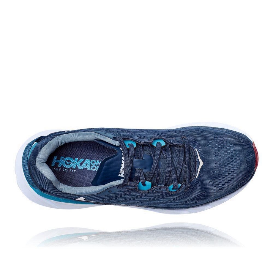 Men's Hoka Elevon 2 Road Running Shoes Navy | ZA-41OHYLR