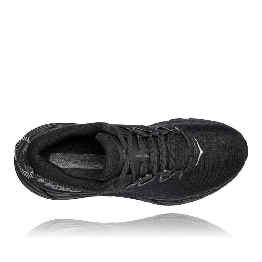 Men's Hoka Gaviota 3 Sneakers Black | ZA-26UPZNQ