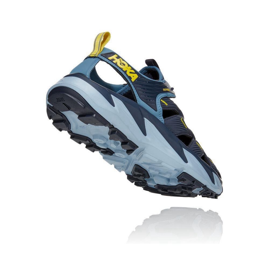 Men's Hoka Hopara Lifestyle Shoes Navy | ZA-39UBQFW