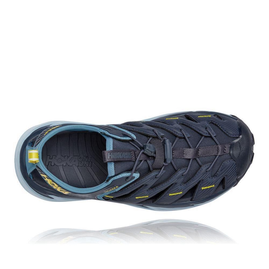 Men's Hoka Hopara Lifestyle Shoes Navy | ZA-39UBQFW