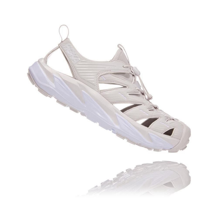 Men's Hoka Hopara Lifestyle Shoes White | ZA-82NDMUL