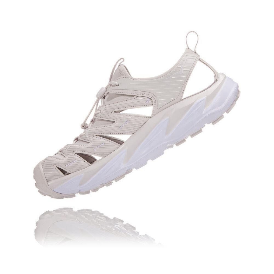 Men's Hoka Hopara Lifestyle Shoes White | ZA-82NDMUL