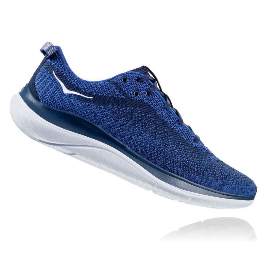 Men's Hoka Hupana Flow Road Running Shoes Blue | ZA-65BDMNS