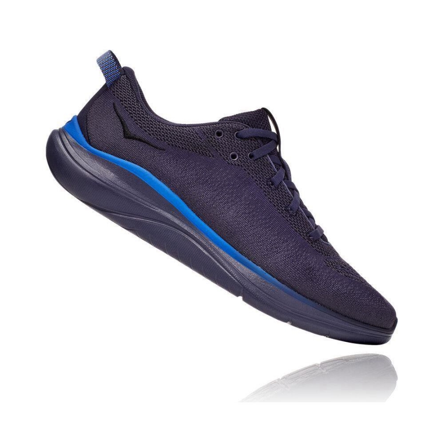 Men's Hoka Hupana Flow Road Running Shoes Navy | ZA-72DGKTS